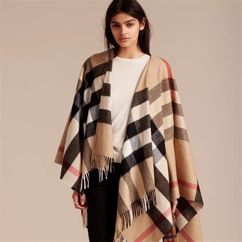 burberry poncho womens|burberry inspired poncho.